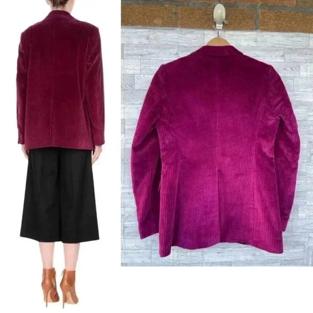 Dries Van Noten Stretch-Cotton Corduroy
Jacket in fuchsia size 38/small - Picture 3 of 17